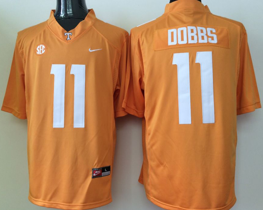 NCAA Men Tennessee Volunteers Orange 11->ncaa teams->NCAA Jersey